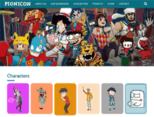 Tablet Screenshot of pionicon.com